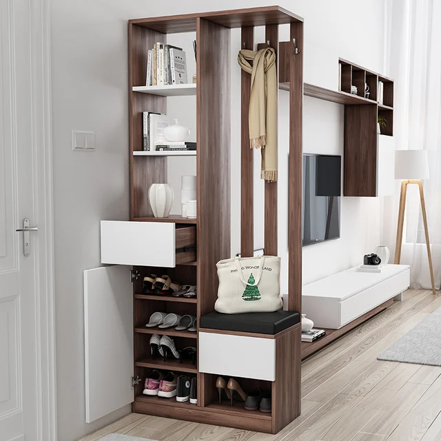 Elegant Shoe & Hook Cabinet 3