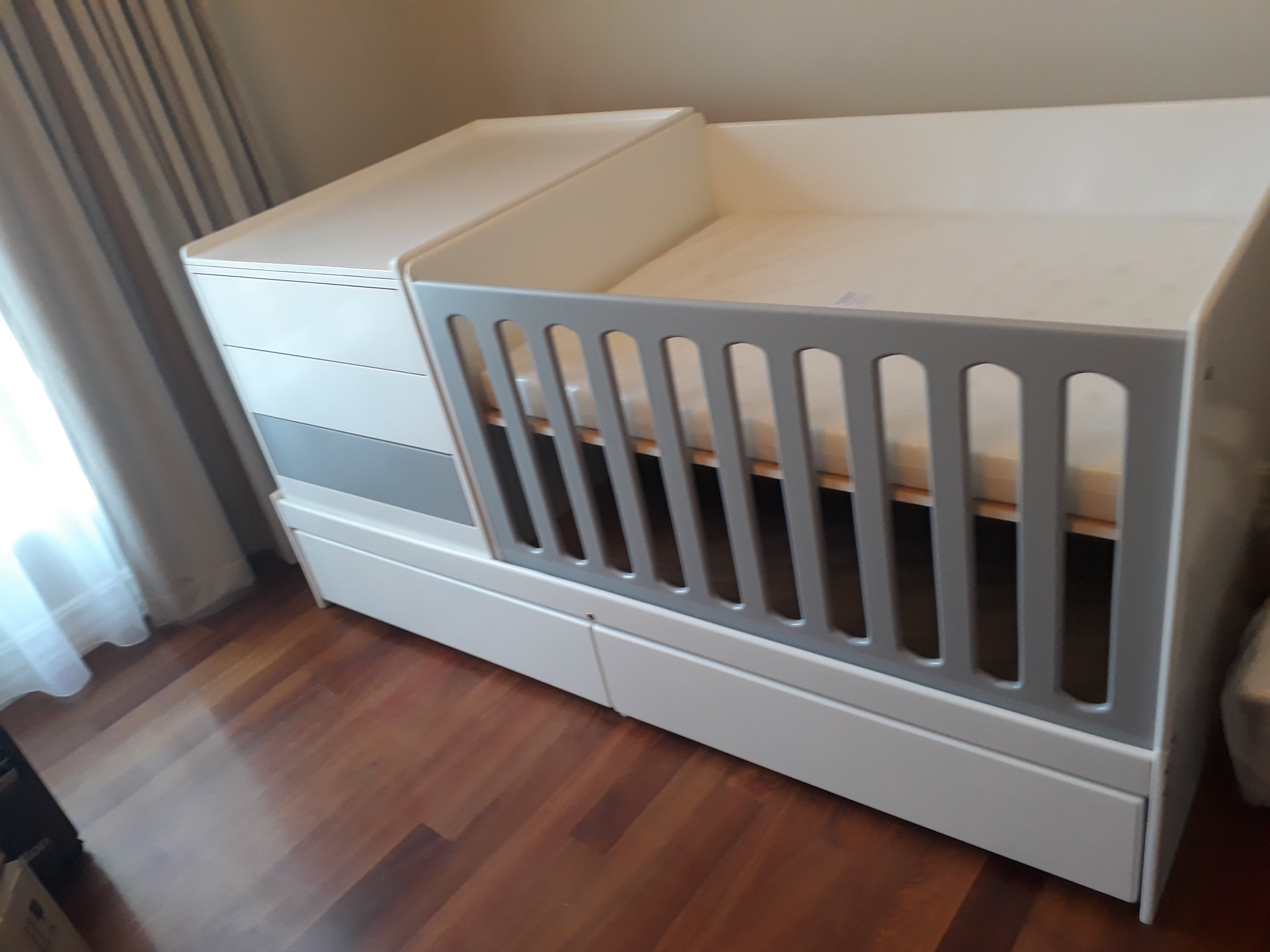 5in1 Convertible Cot (Premium ) - Classic Designs