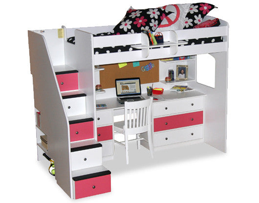 Loft Bunk Bed 2 - Classic Designs