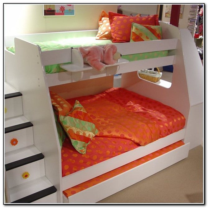 Bunk Bed With Study - Classic Designs