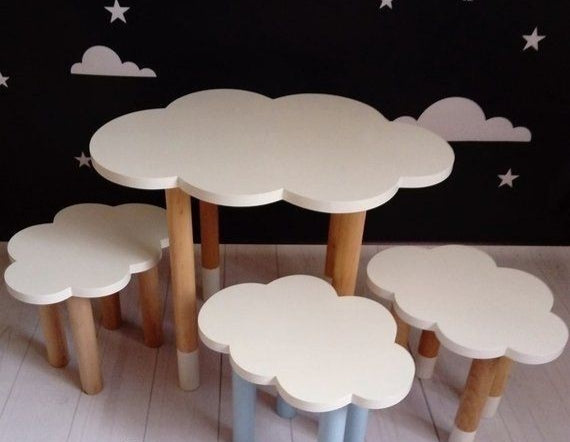 Kids Shaped Tables (Table only) - Classic Designs