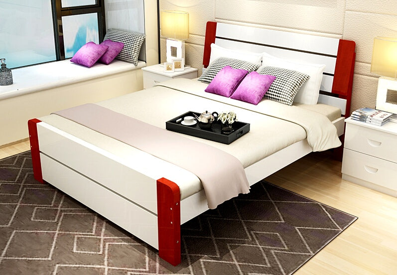 Uptown Solid Pine Wood Bed - Classic Designs