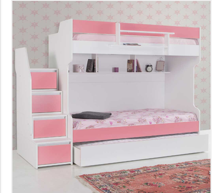 Tower Triple Bunk Bed - Classic Designs