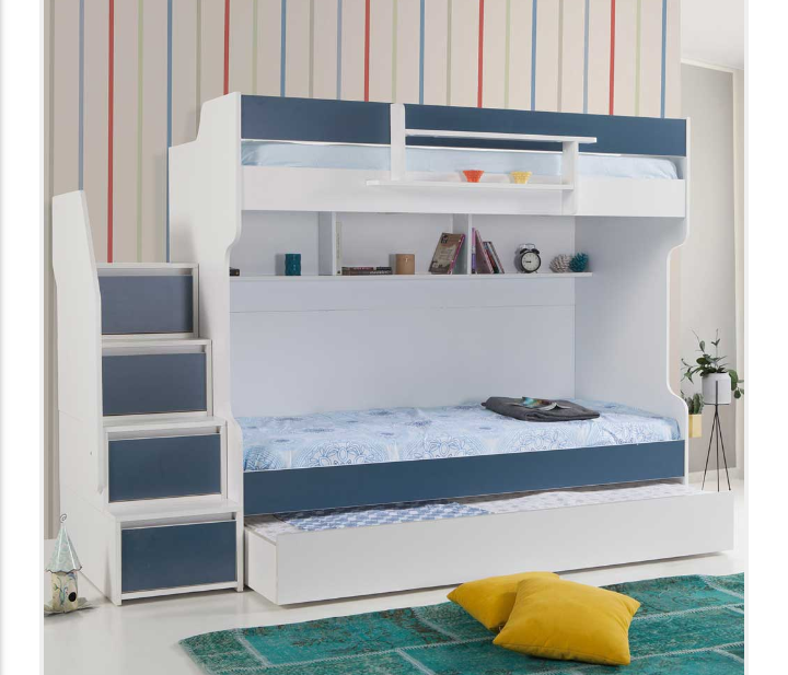 Tower Triple Bunk Bed - Classic Designs