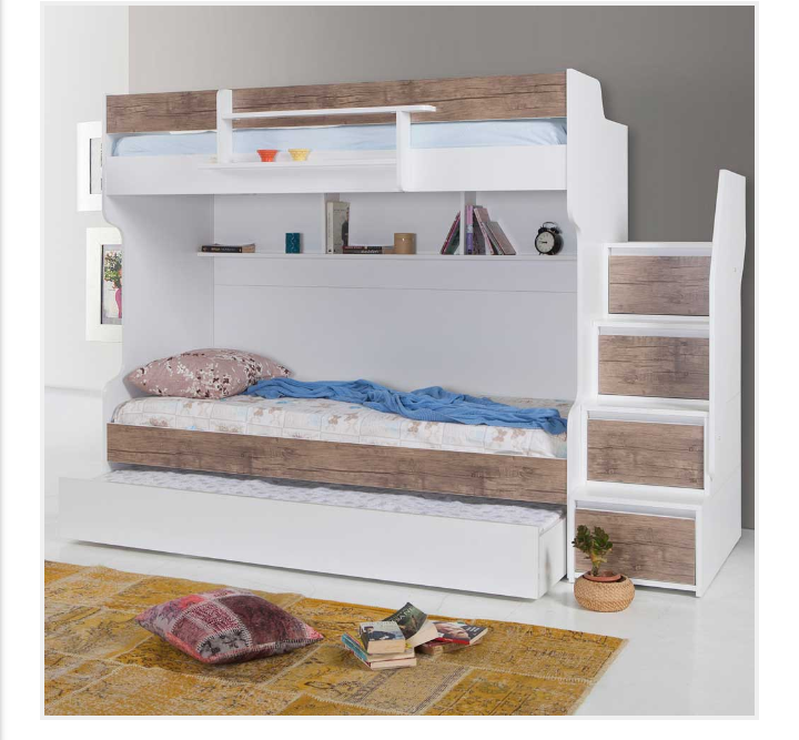 Tower Triple Bunk Bed - Classic Designs