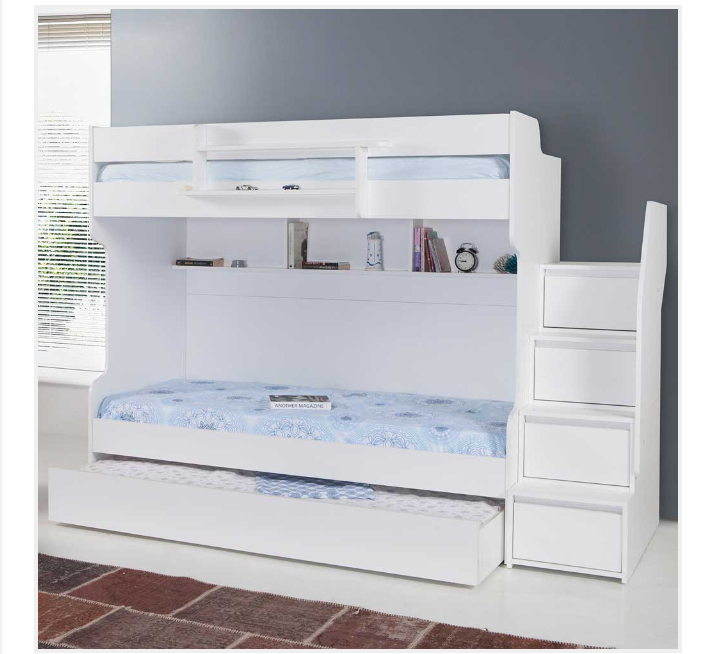 Tower Triple Bunk Bed - Classic Designs