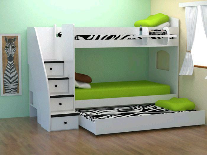 Triple Bunk Bed - Classic Designs