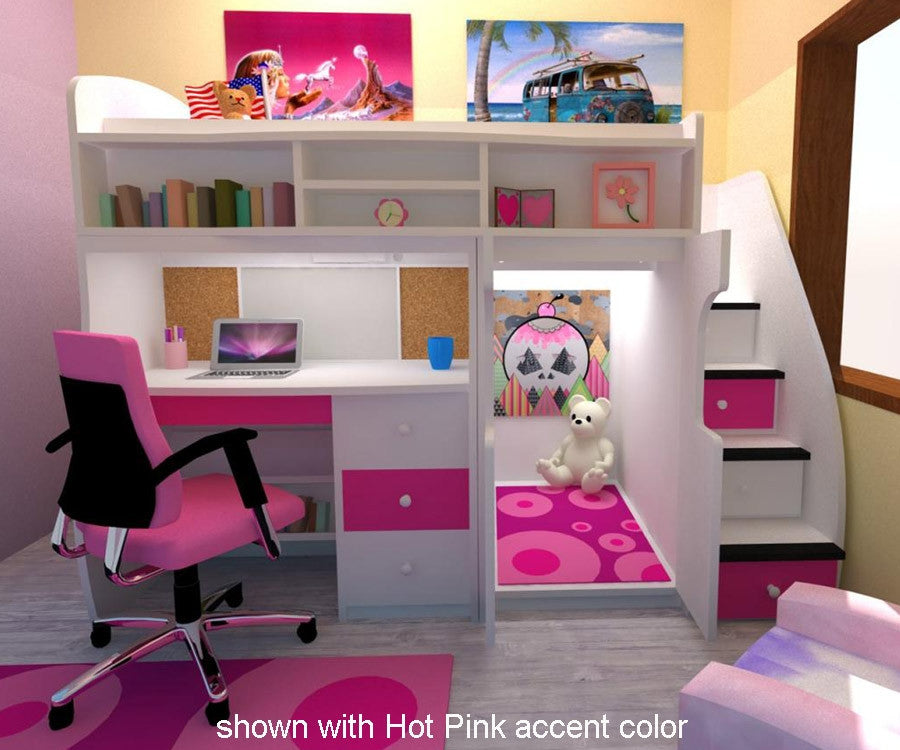 Play and Study Bunk Bed - Classic Designs