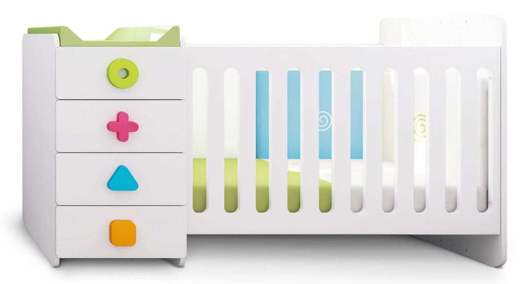 Baby to toddler cot