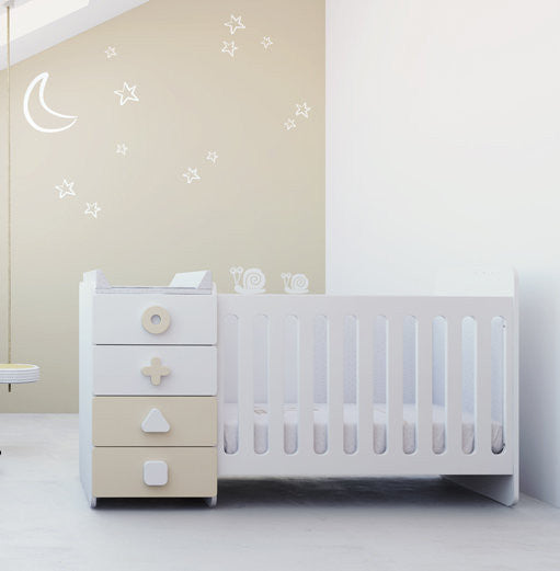 Baby to toddler cot - Classic Designs