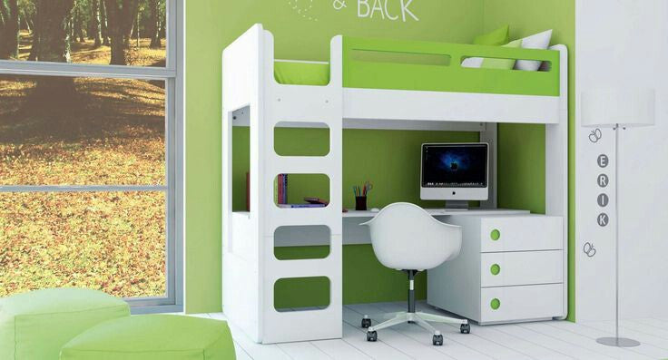 Mini Study Loft bunk - Classic Designs