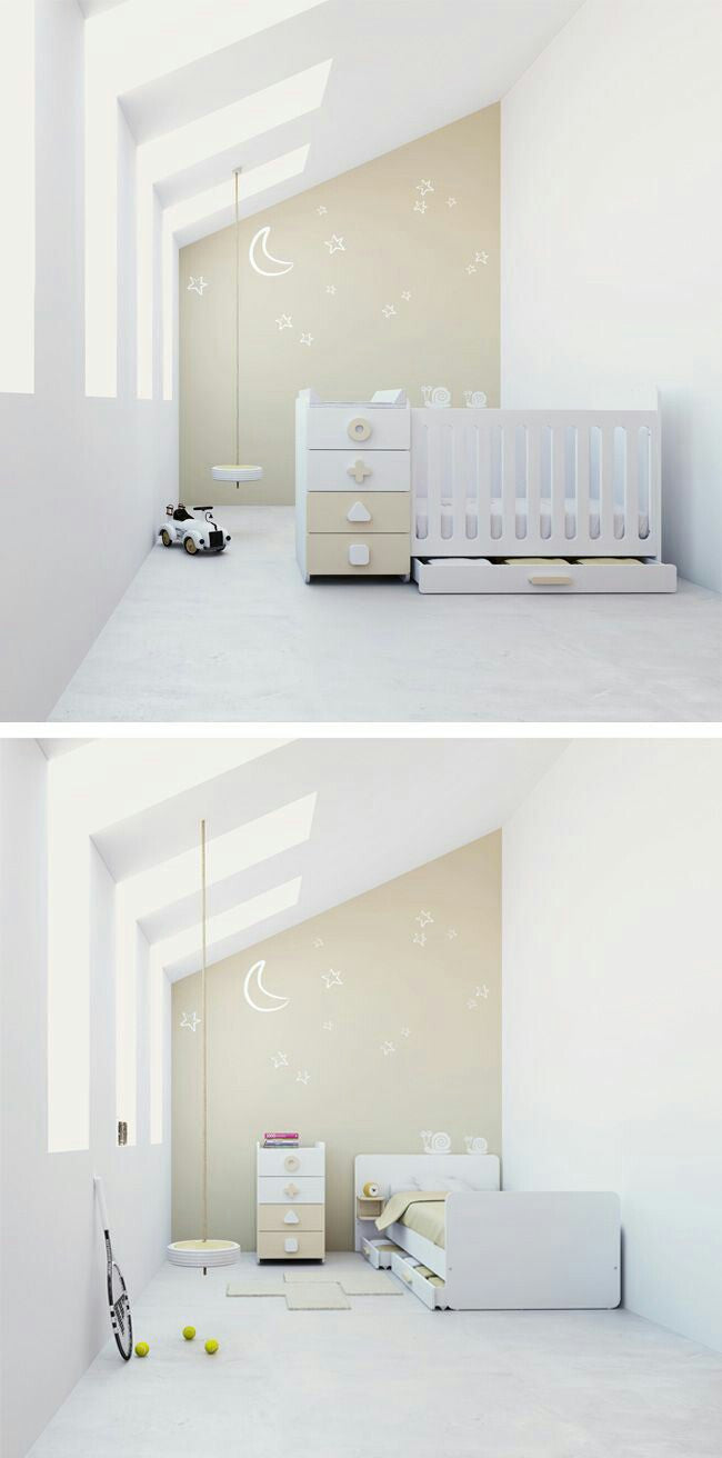 Baby to toddler cot - Classic Designs