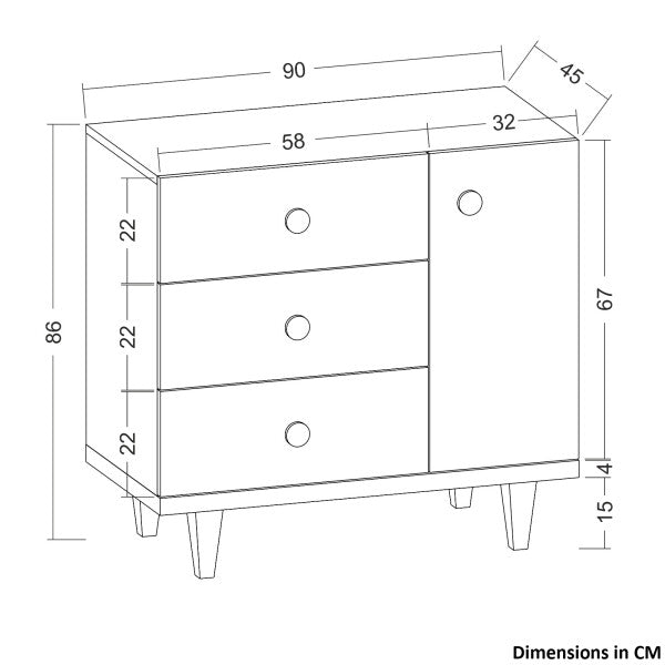 Evolve Chest Of Drawers