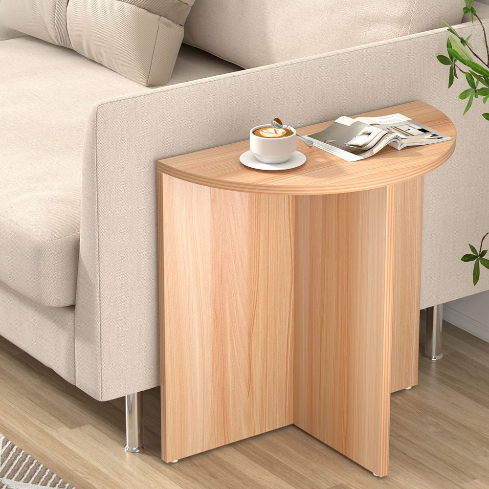 Semi-Circle Side Table