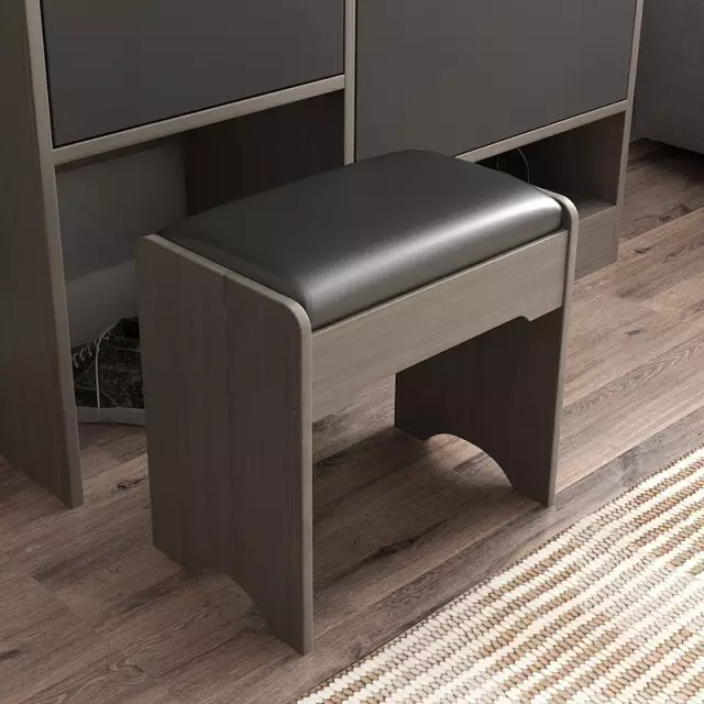 Contemporary Shoe Cabinet with Pullout Seat