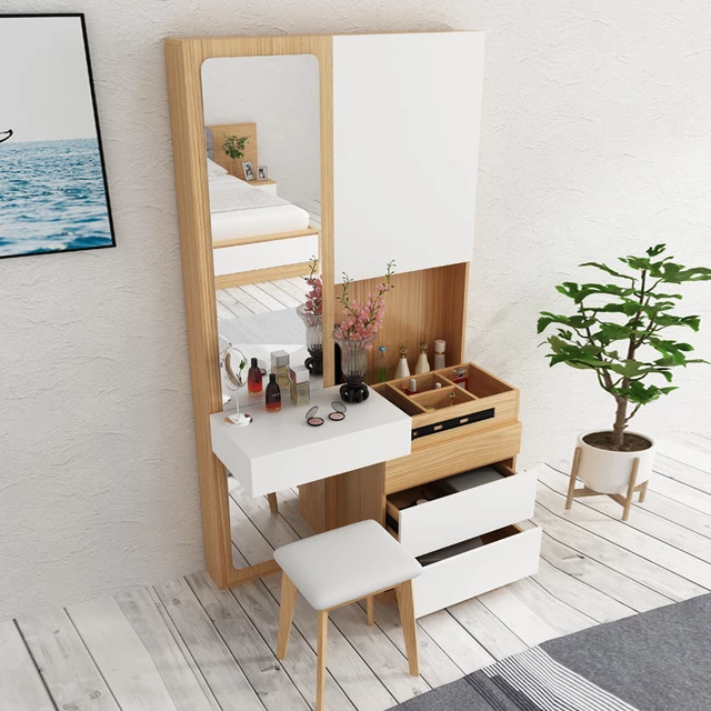 Nordic multifunctional Dressing Table