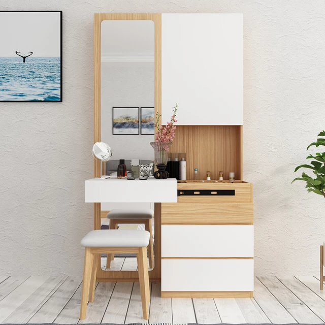 Nordic multifunctional Dressing Table